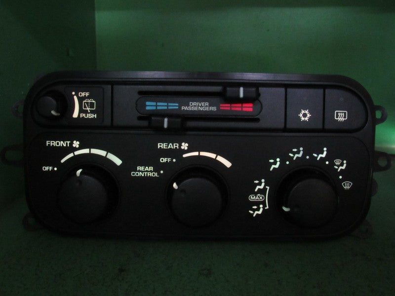 55056249AD 01-03 DURANGO A/C DUAL ZONE CLIMATE HEATER TEMP CONTROL REB