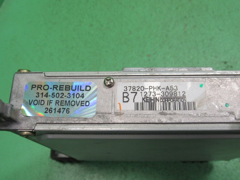 37820-PHK-A53 00-01 HONDA CR-V AWD AT ECU ECM PCM ENGINE COMPUTER REBU