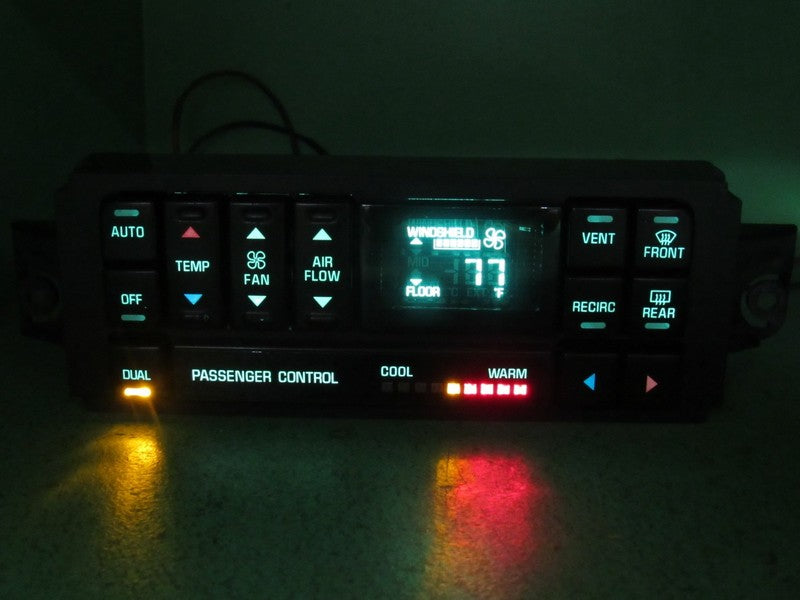 10435588 97-05 REGAL CENTURY A/C DIGITAL CLIMATE TEMP CONTROL REBUILT 