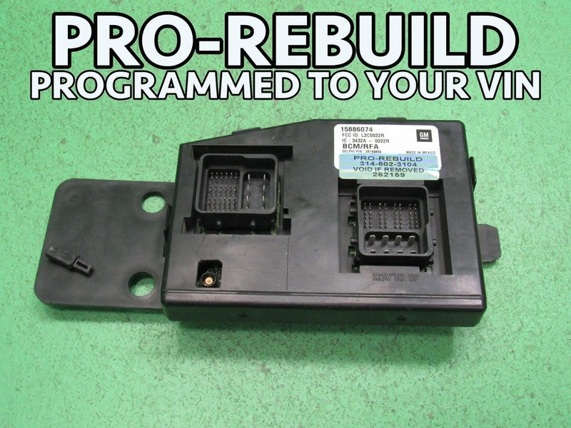 10 COLORADO BCM BODY CONTROL MODULE VIN AND MILEAGE PROGRAMMED 2159