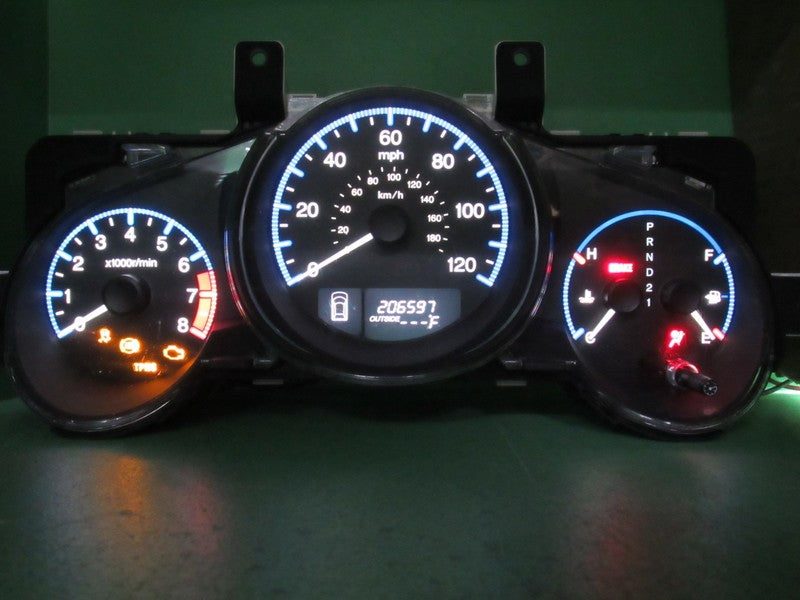 09-11 HONDA ELEMENT EX AT INSTRUMENT GAUGE CLUSTER SPEEDO TACH 206K TE
