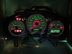 07-08 F150 LARIAT INSTRUMENT GAUGE CLUSTER GAUGES SPEEDO TACH MILEAGE 