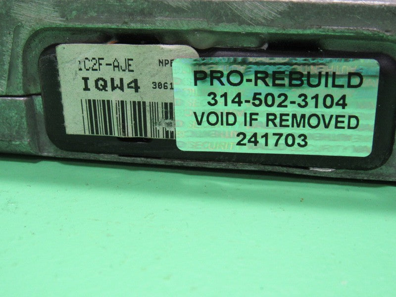 IQW4 E350 7.3L DIESEL ECU ECM PCM ENGINE COMPUTER 1C2F-12A650-AJE REBU