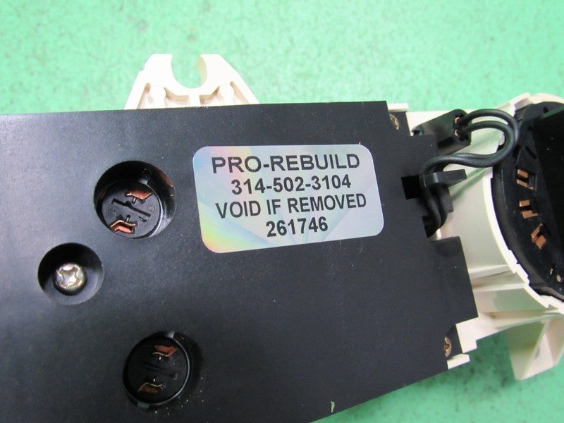 01-02 HONDA ACCORD MANUAL AC HEATER CLIMATE TEMPERTURE CONTROL REBUILT