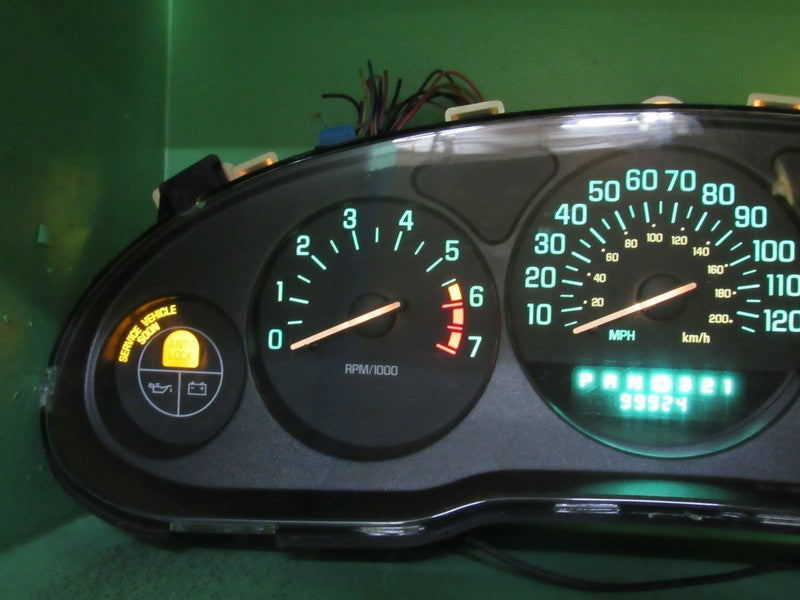 97-98 BUICK REGAL INSTRUMENT GAUGE CLUSTER GAUGES SPEEDO TACH MILEAGE 