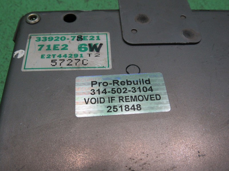33920-78E21 96 SIDEKICK TRACKER 1.6L AT ECU ECM PCM ENGINE COMPUTER RE