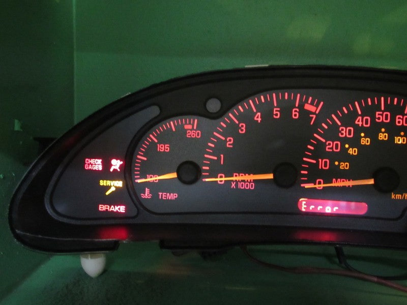 16256792 00-05 PONTIAC SUNFIRE GAUGE CLUSTER INSTRUMENT SPEEDOMETER TE