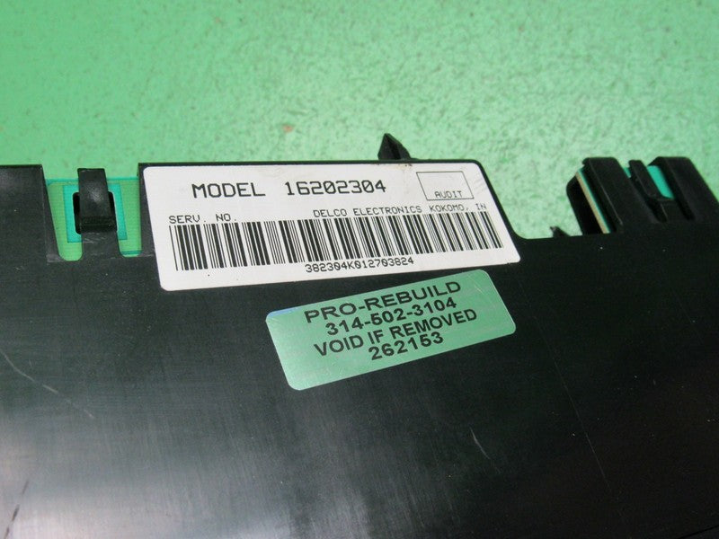 16202304 97-05 BUICK PARK AVE AC DIGITAL CLIMATE TEMPERATURE CONTROL R