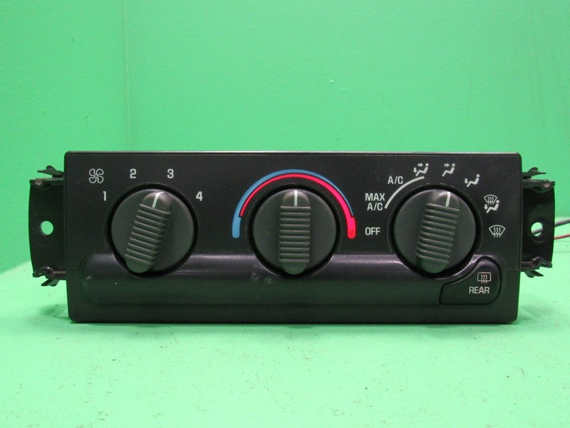 15098964 99-04 S10 S15 HOMBRE A/C MANUAL CLIMATE TEMP CONTROL REBUILT 