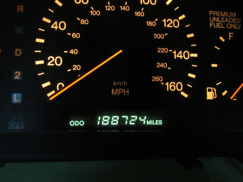 92-96 SC300 INSTRUMENT GAUGE CLUSTER SPEEDOMETER 83010-24530 188k REBU