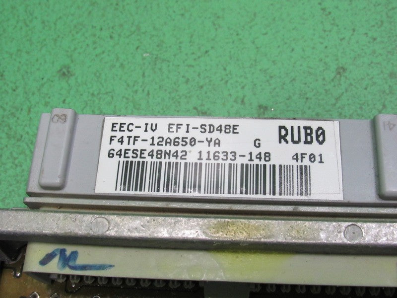RUB0 FORD E350 F350 7.5L ECU ECM PCM ENGINE COMPUTER F4TF-12A650-YA RE