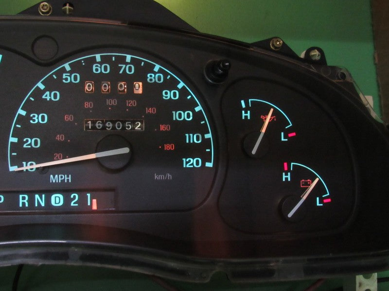 96-97 EXPLORER RANGER INSTRUMENT GAUGE CLUSTER SPEEDOMETER TACH 169K R