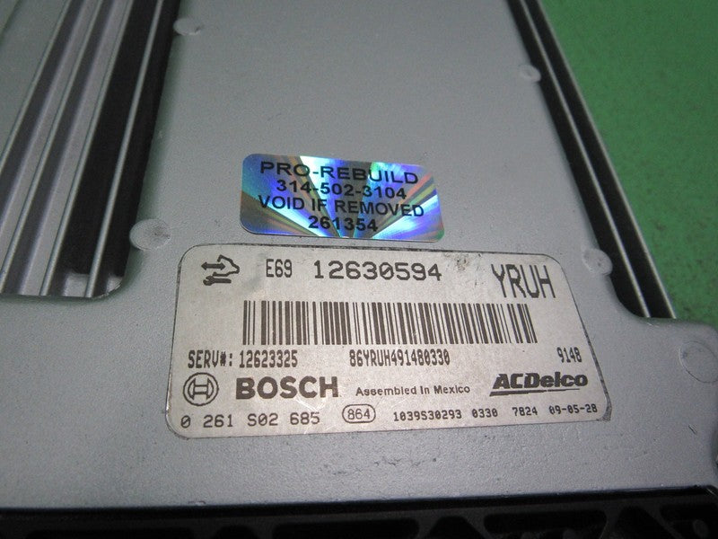 12623325 STS CTS ACADIA TRAVERSE E69 3.6L PCM ECM ECU ENGINE COMPUTER 
