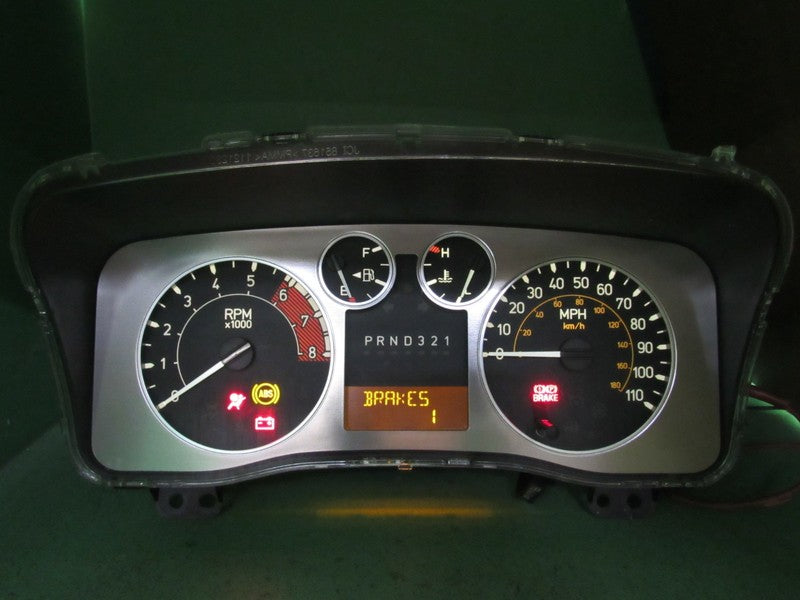 08-10 H3 5.3 INSTRUMENT GAUGE CLUSTER SPEEDOMETER TACH 25779959 PLUG A