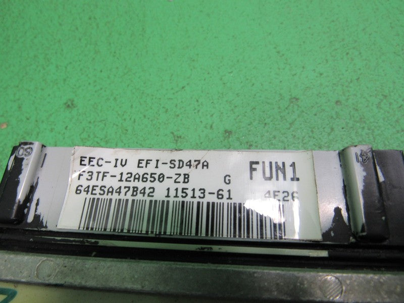 FUN1 93-94 Ford F150 4.9L ECU ECM PCM ENGINE COMPUTER F3TF-12A650-ZA R