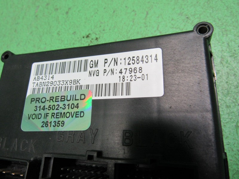03-06 SILVERADO TAHOE SUBURBAN 4X4 TCCM TRANSFER CASE CONTROL MODULE R