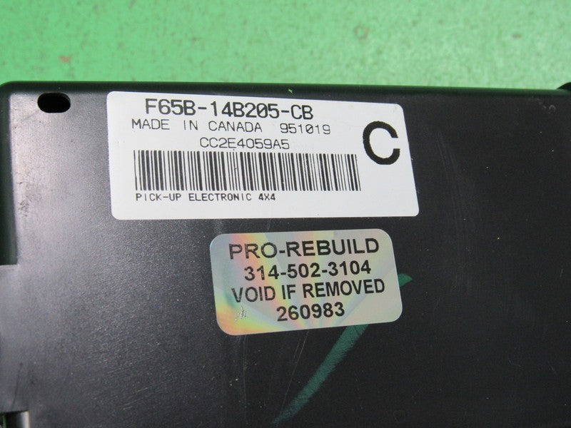 97 Ford F150 F250 4x4 4WD BCM GEM MULTIFUNCTION MODULE F65B-14B205-CB 