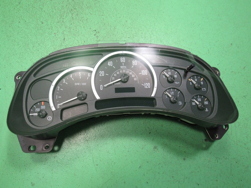 03-04 CADILLAC ESCALADE INSTRUMENT GAUGE CLUSTER SPEEDO MILEAGE PROG R