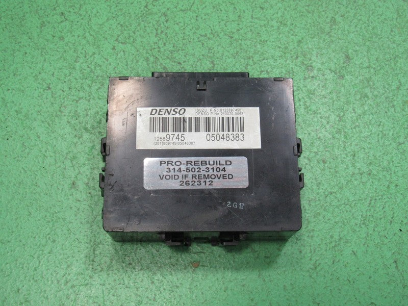 04-12 COLORADO CANYON 4X4 TCCM TRANSFER CASE CONTROL MODULE REBUILT 23