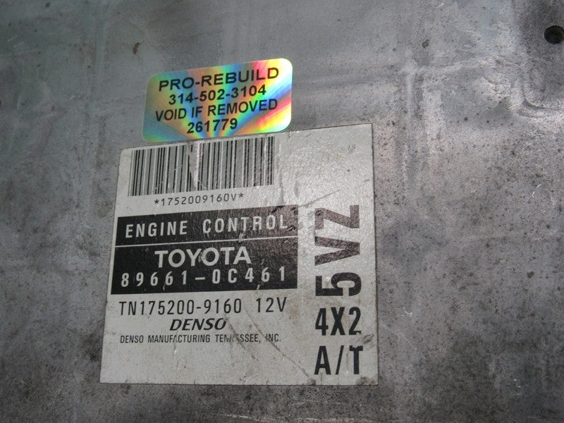 89661-0C461 02 TUNDRA 4X2 5VZ V6 ECU ECM PCM ENGINE CONTROL COMPUTER R
