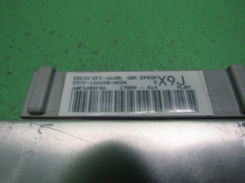 X9J 88-89 FORD F150 5.0 ECU ECM PCM ENGINE COMPUTER E9TF-12A650-ARA RE