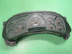 03-04 SILVERADO SIERRA TAHOE INSTRUMENT GAUGE CLUSTER MILEAGE PROG REB