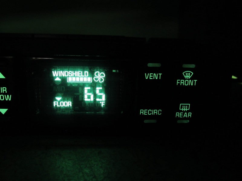 16202304 97-05 BUICK PARK AVE AC DIGITAL CLIMATE TEMPERATURE CONTROL R