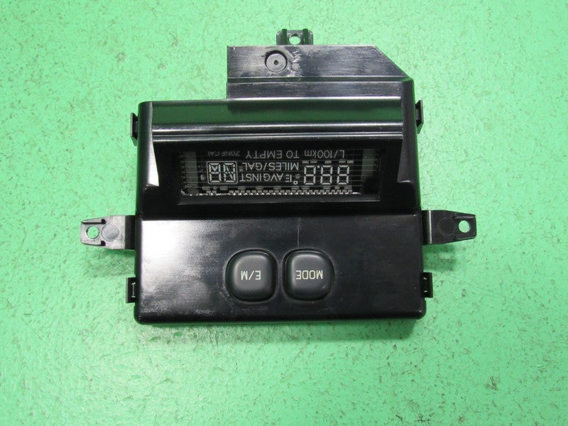 00-01 EXCURSION OVERHEAD CONSOLE MESSAGE CENTER INFO DISPLAY COMPASS R