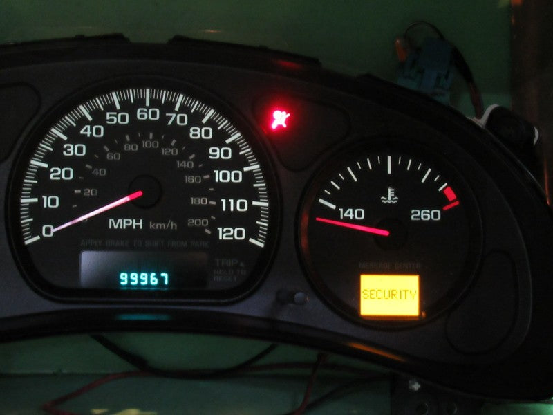 00-05 CHEVROLET IMPALA INSTRUMENT GAUGE CLUSTER SPEEDOMETER MILEAGE PR
