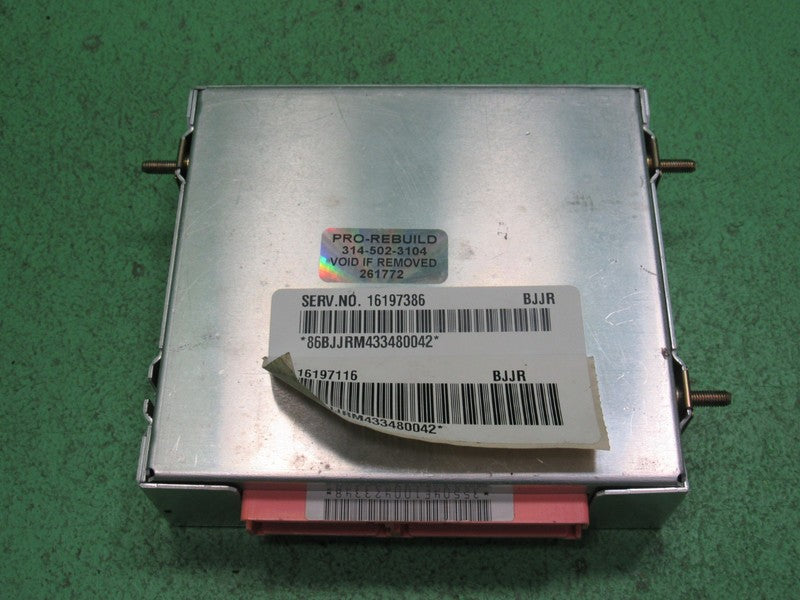 16197386 CADILLAC FLEETWOOD BCM BODY CONTROL MODULE REBUILT 1772