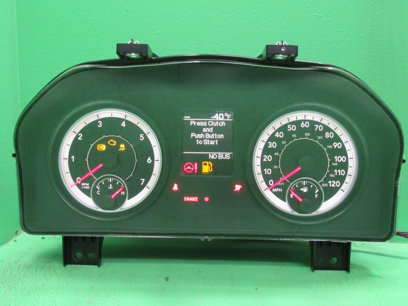 16 RAM 1500 3.5 INSTRUMENT GAUGE CLUSTER SPEEDO TACH MILEAGE PROG REBU