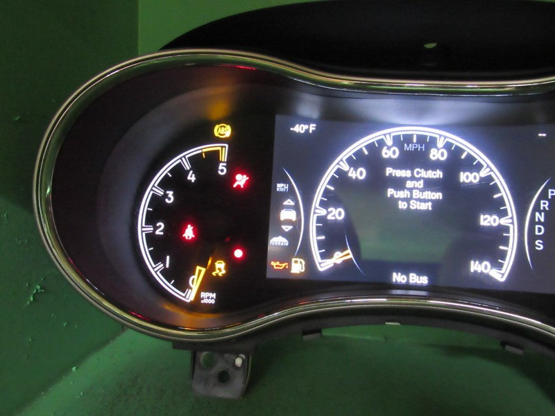 14 GRAND CHEROKEE DIESEL INSTRUMENT GAUGE CLUSTER SPEEDO TACH MILEAGE 