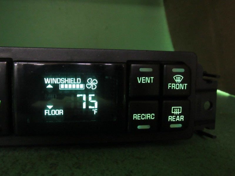 16236054 00-05 BUICK LESABRE AC DIGITAL HEATER CLIMATE TEMP CONTROL RE