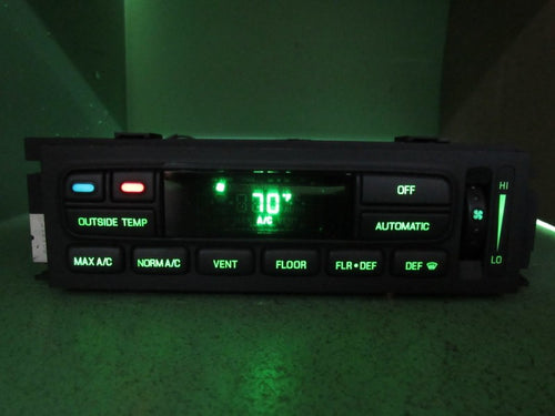 01-02 CROWN VIC EATC AUTOMATIC CLIMATE HEATER CONTROL 1W7H-18C612-CA R