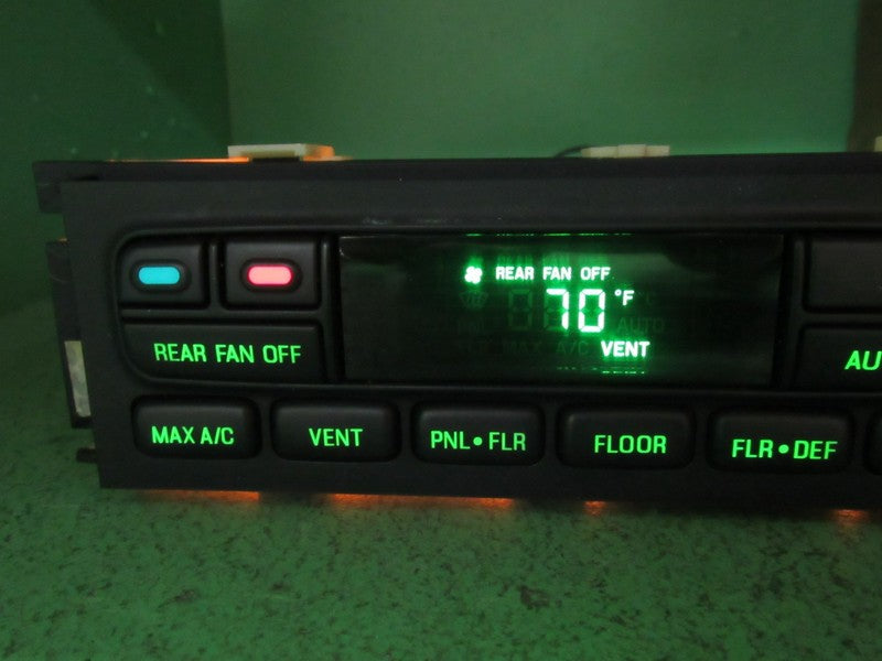 99-01 EXPLORER EATC AUTOMATIC CLIMATE HEATER CONTROL XL2H-19C933-AA RE
