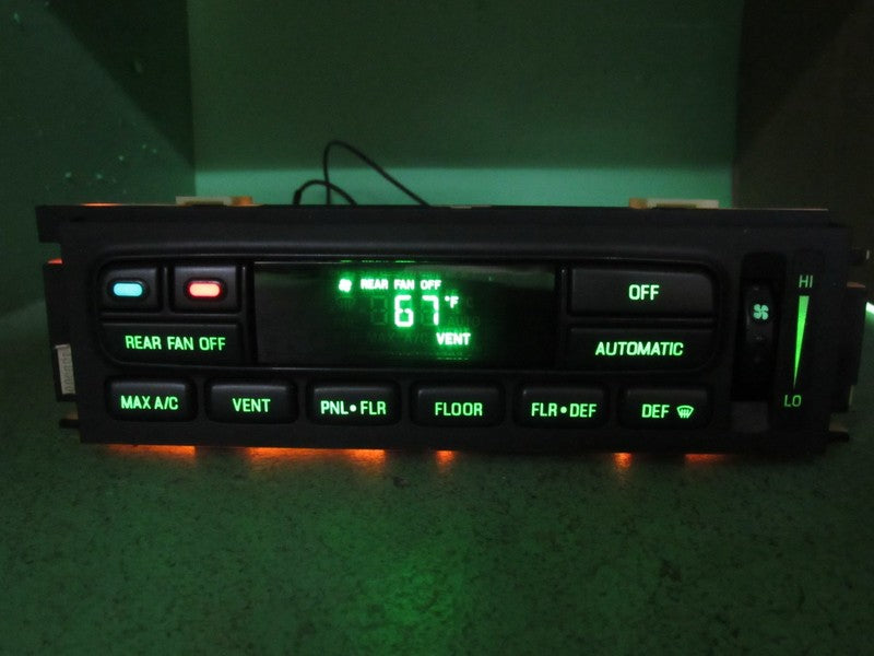 99-01 EXPLORER EATC AUTOMATIC CLIMATE HEATER CONTROL XL2H-19C933-AB RE