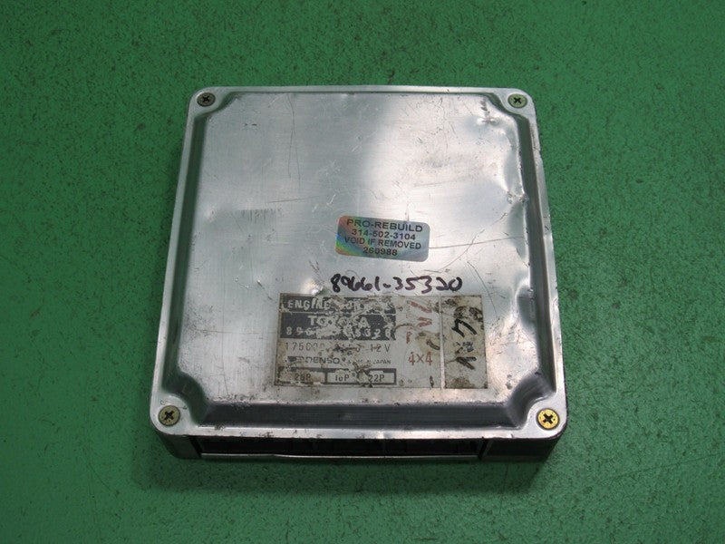 89661-35320 89-90 TOYOTA PICKUP TRUCK 3VZ ECU ECM PCM ENGINE COMPUTER 