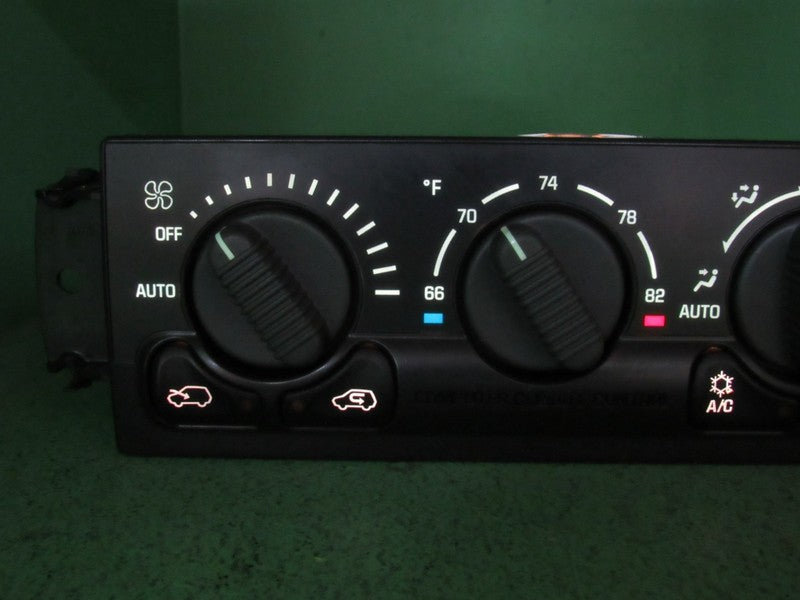 15060162 00-02 TAHOE SILVERADO YUKON A/C AUTO CLIMATE TEMP CONTROL REB