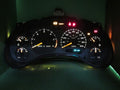 01-04 S-10 SONOMA 4.3 MT INSTRUMENT GAUGE CLUSTER SPEEDO TACH MILEAGE 