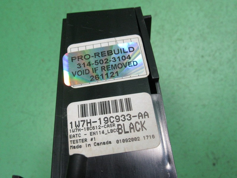 01-02 CROWN VIC EATC AUTOMATIC CLIMATE HEATER CONTROL 1W7H-19C933-AA R