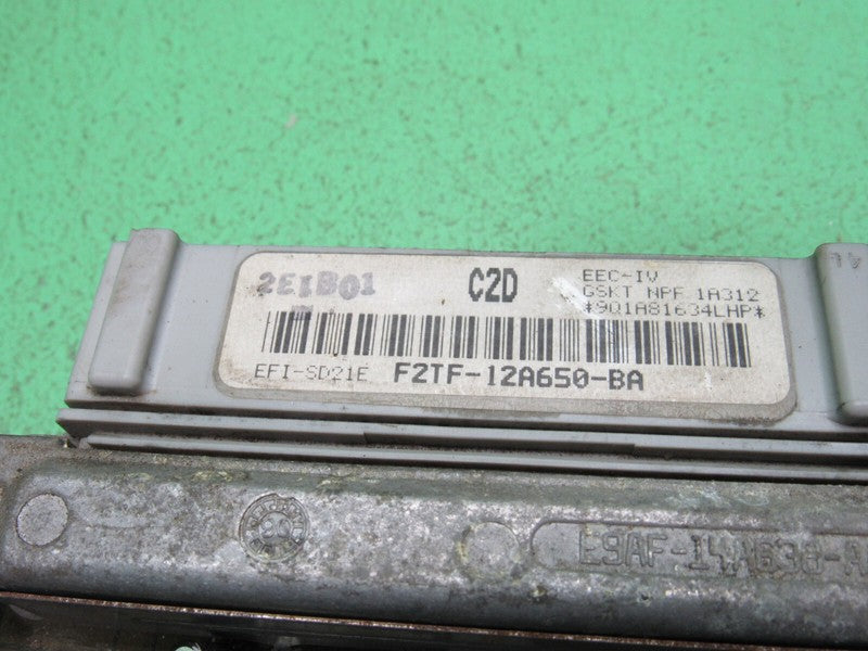 C2D 91 Ford F350 7.5 C6 ECU ECM PCM ENGINE COMPUTER F2TF-12A650-BA REB