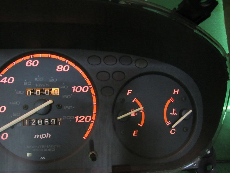 98-01 HONDA CRV RD1 MT INSTRUMENT GAUGE CLUSTER SPEEDO TACH 128K TESTE