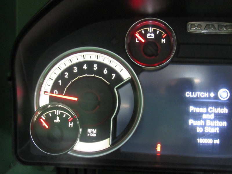 16 RAM BIGHORN INSTRUMENT GAUGE CLUSTER SPEEDO TACH MILEAGE PROG REBUI