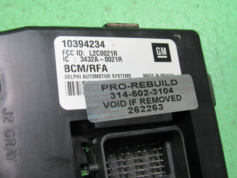 05-06 COLORADO CANYON i280 BCM BODY CONTROL MODULE VIN AND MILEAGE PRO