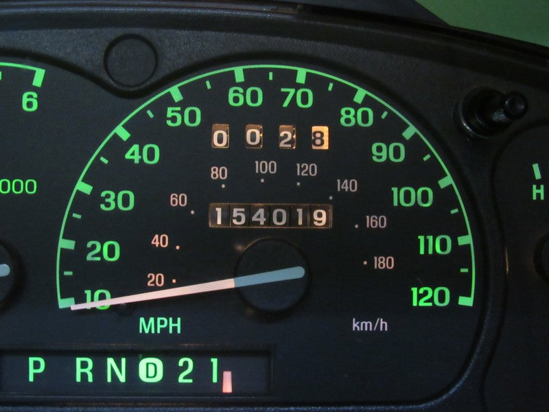 01-03 FORD RANGER INSTRUMENT GAUGE CLUSTER SPEEDOMETER TACH 154K REBUI
