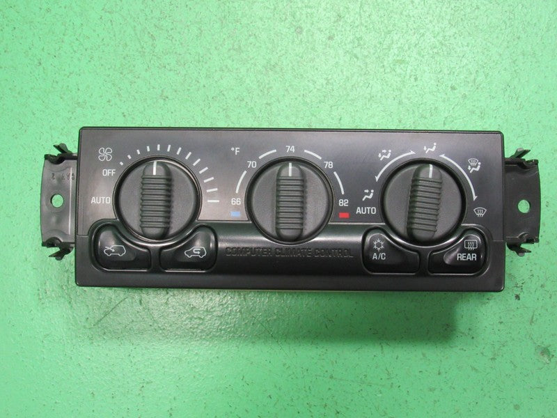 15060162 00-02 TAHOE SILVERADO YUKON A/C AUTO CLIMATE TEMP CONTROL REB