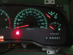 98 DODGE RAM GAS INSTRUMENT GAUGE CLUSTER SPEEDOMETER TACH 269K TESTED