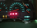 01-04 DODGE DAKOTA MPH INSTRUMENT GAUGE CLUSTER SPEEDO TACH MILEAGE PR