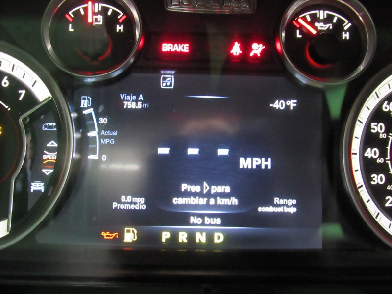 13 RAM 2500 3500 INSTRUMENT GAUGE CLUSTER SPEEDO TACH MILEAGE PROG REB