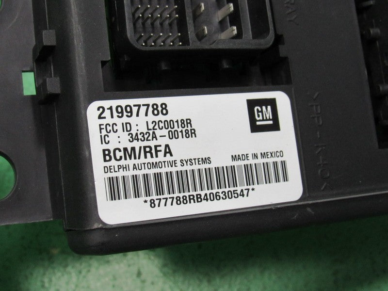 04 COLORADO CANYON BCM BODY CONTROL MODULE VIN AND MILEAGE PROGRAMMED 